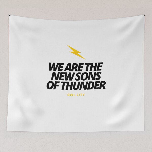 Item preview, OWL CITY - SONS OF THUNDER designed and sold by rainystarlight.