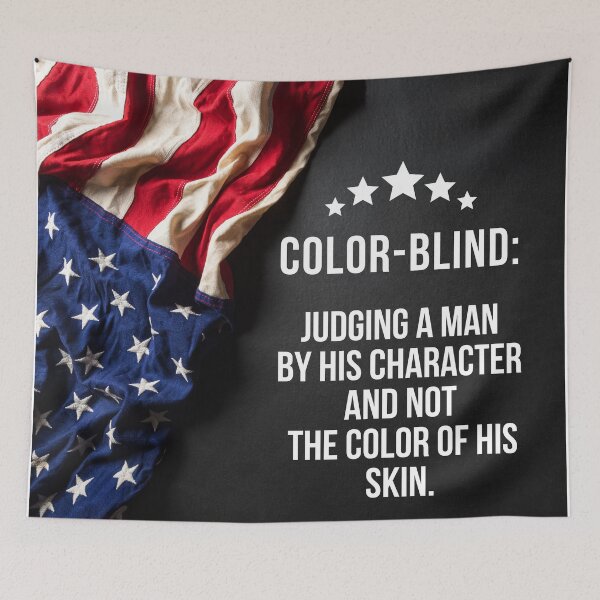 Item preview, Colorblind and MLK designed and sold by Neeshki.