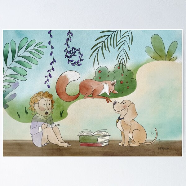 Childrens Book Wall Art for Sale