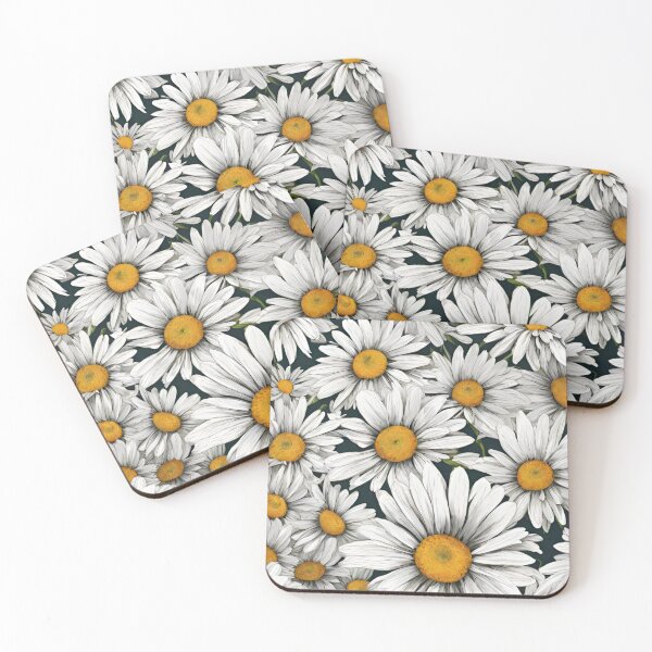 Item preview, Chamomiles on a green background designed and sold by Erik Visnievskij.