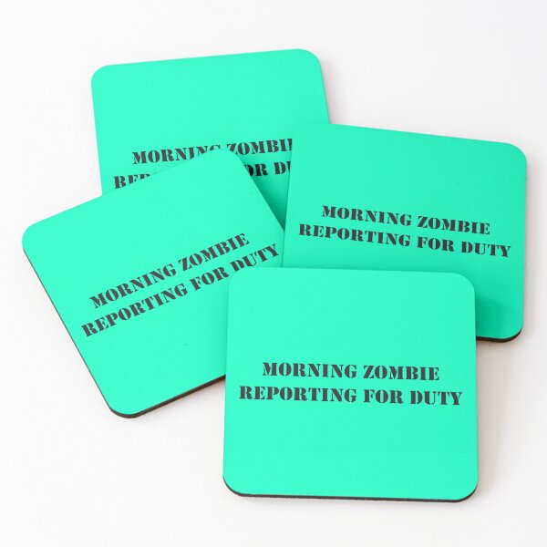 Item preview, Morning zombie reporting for duty designed and sold by Art Happens.