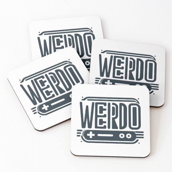 Item preview, Weirdo and Proud - Simple and Cute Typography Design designed and sold by diegomenjivar92.