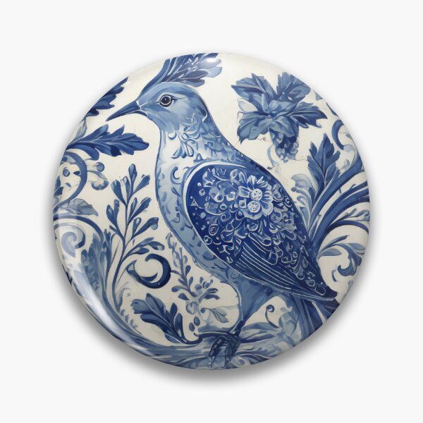 Item preview, Blue Delft Vintage Bird designed and sold by DutchView22.