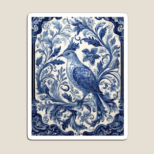 Item preview, Blue Delft Vintage Bird designed and sold by DutchView22.