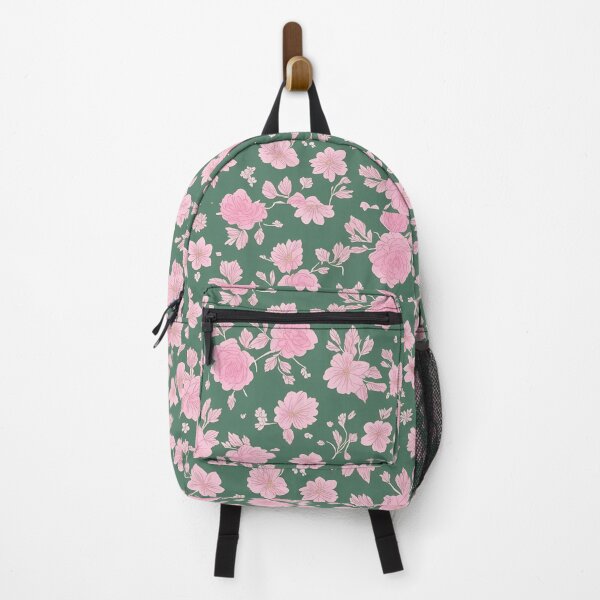 Item preview, Aesthetic Pink Woodland Florals Original Pattern V1 designed and sold by MissChandaa.