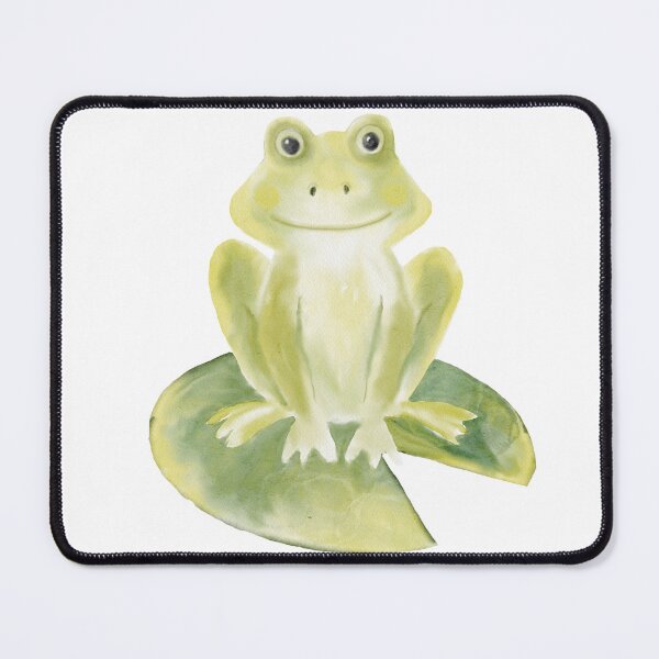 Item preview, Smiling frog watercolour designed and sold by RSHarts.