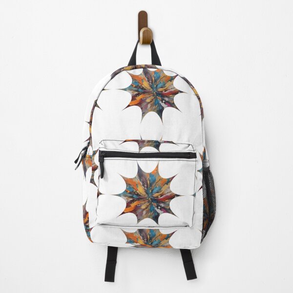 Item preview, Abstract artpiece star, splashart, colourful brown paints graffiti designed and sold by Coolparrotgirl.