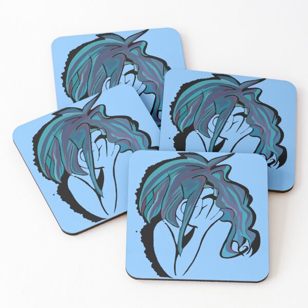 Item preview, Frustration in Blue designed and sold by TheFabulousSinD.