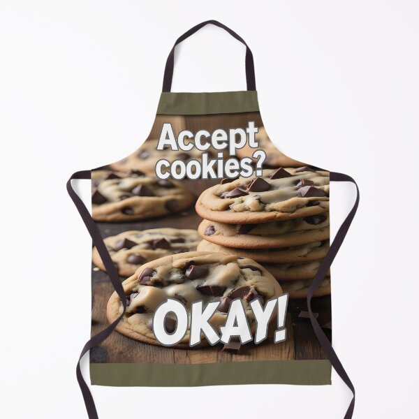 Item preview, Accept Cookies? Okay! designed and sold by Surreallytee.