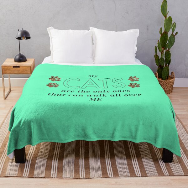 Item preview, Cats walk all over me! designed and sold by KingExpressions.