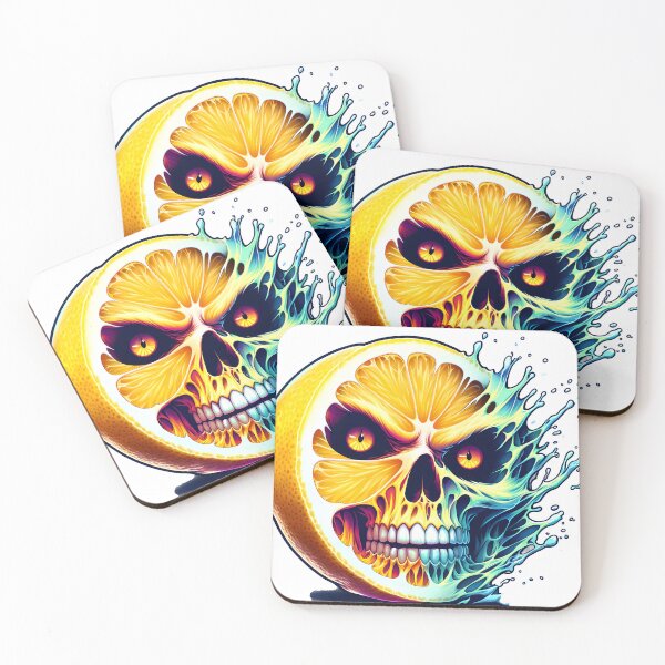 Item preview, Lemon Skull designed and sold by agramthedragram.