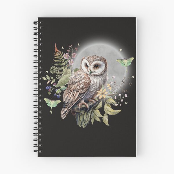 Item preview, Mystical Owl and Luna Moth designed and sold by Fairymeshop.
