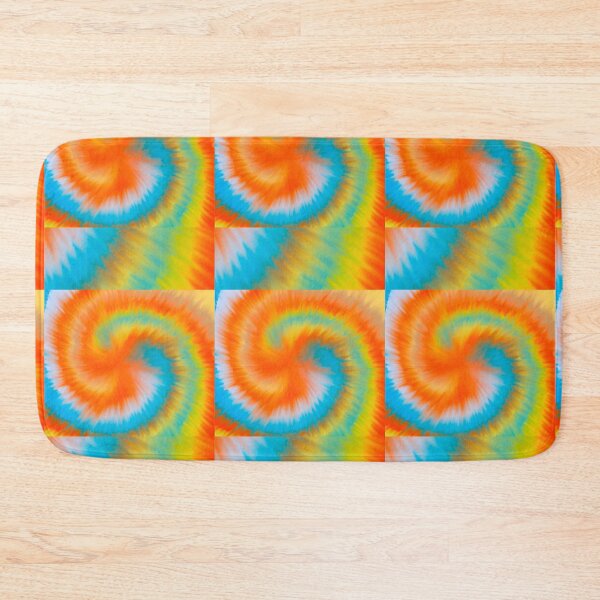Item preview, Tye Dye Art Mix Mashup Orange Blue Yellow Colorful Pattern designed and sold by LLdreams.