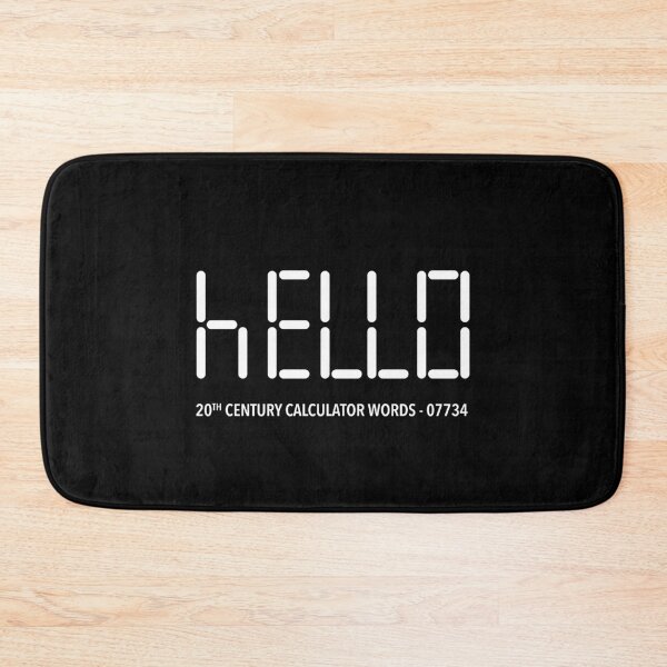 Item preview, Calculator Words - Hello designed and sold by twHistory.
