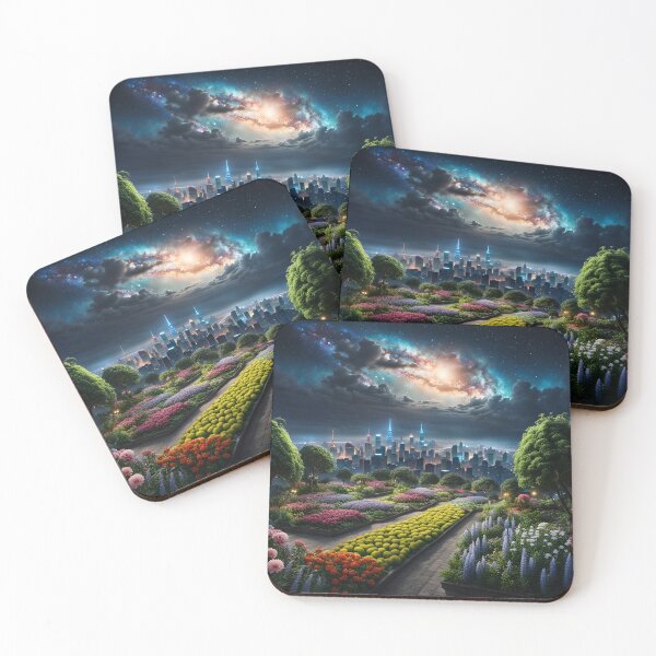 Item preview, Gardens Looking Ove Metropolis designed and sold by Bright-Moonrise.