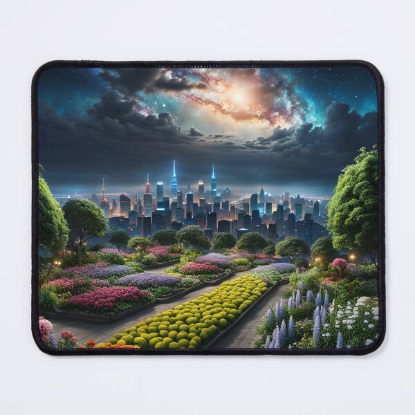 Item preview, Gardens Looking Ove Metropolis designed and sold by Bright-Moonrise.