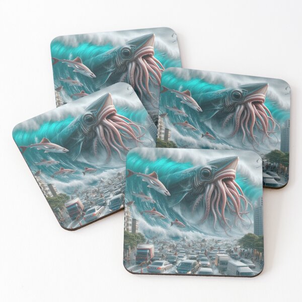 Item preview, The most terrifying tsunami. designed and sold by EpicArtPrints.