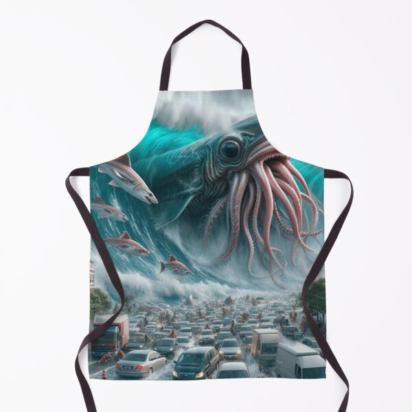 Item preview, The most terrifying tsunami. designed and sold by EpicArtPrints.