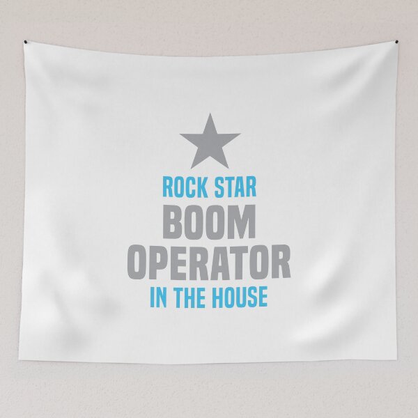 Item preview, Rock Star Boom Operator in the House designed and sold by NermilioDesigns.
