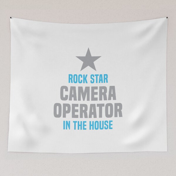 Item preview, Rock Star Camera Operator in the House designed and sold by NermilioDesigns.