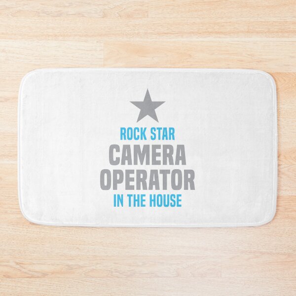 Item preview, Rock Star Camera Operator in the House designed and sold by NermilioDesigns.