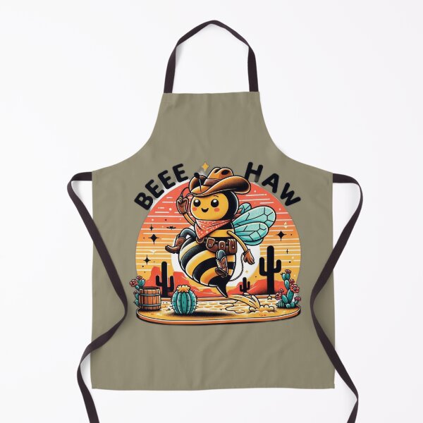 Item preview, Bee-Haw, Honey! Buzzing Through the Wild West designed and sold by BlueGoldArt.
