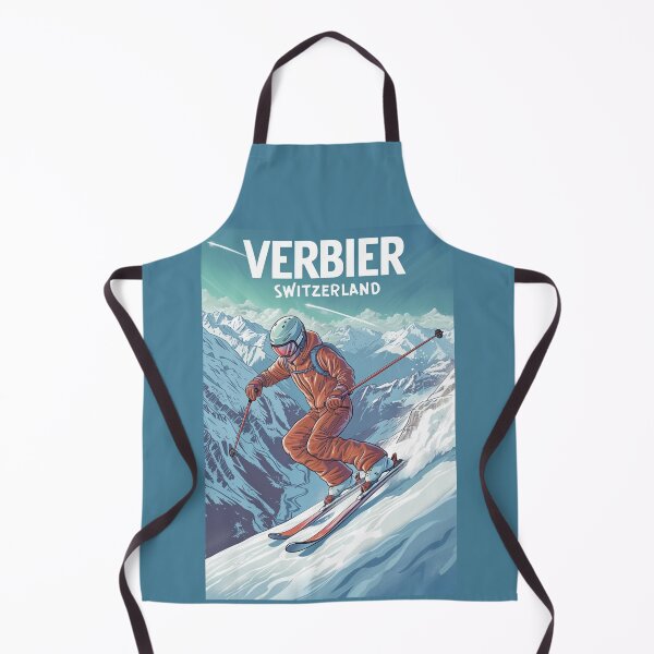 Item preview, Verbier Switzerland Ski designed and sold by StudioRedKoala.