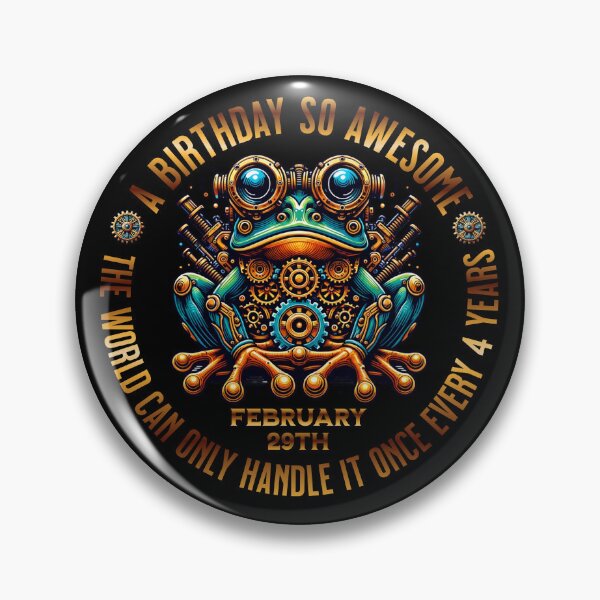 Item preview, A Birthday So Awesome... Leap Year Birthday designed and sold by SeledineArt.