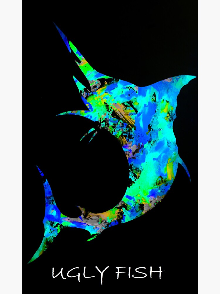 The Ugly Fish (Blue Marlin) by barryknauff