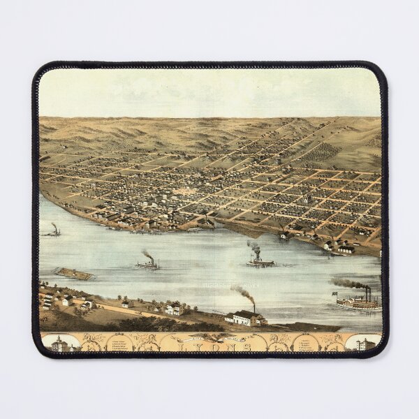 Item preview, Lyons, Iowa (1868) designed and sold by allhistory.