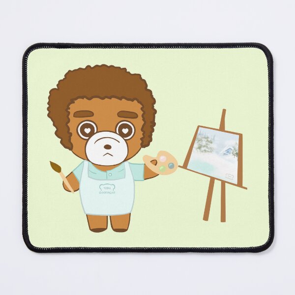 Item preview, BobRoss Bear designed and sold by Toba Goodbear.