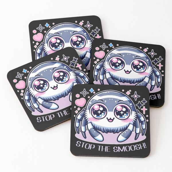 Item preview, Jumping Spiders Lover Stop the Smoosh Cute Spooder Humorous designed and sold by Chmielayka.