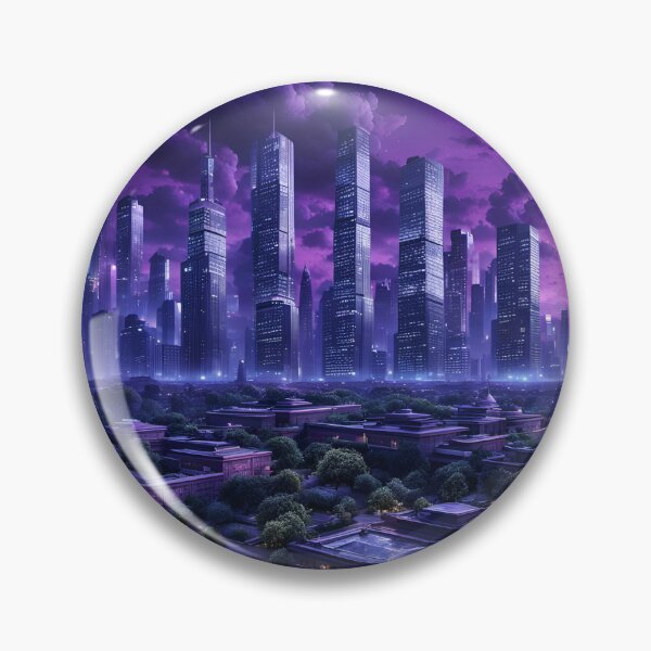 Item preview, Garden City at Midnight designed and sold by Bright-Moonrise.