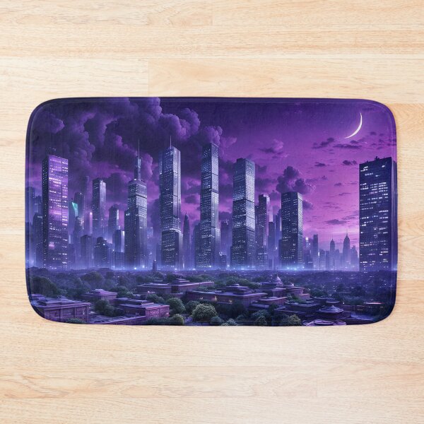 Item preview, Garden City at Midnight designed and sold by Bright-Moonrise.