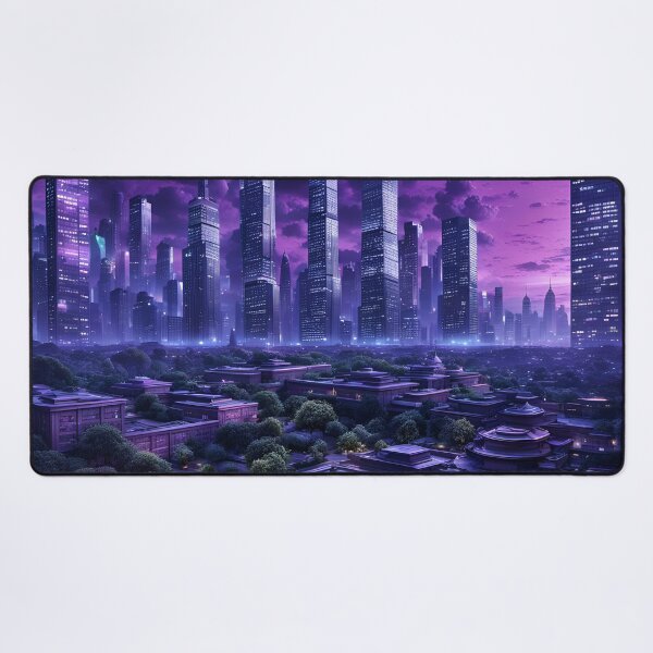 Item preview, Garden City at Midnight designed and sold by Bright-Moonrise.