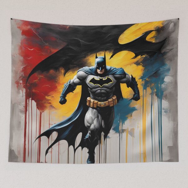 Item preview, Scary superhero in paints designed and sold by The-Lerach.