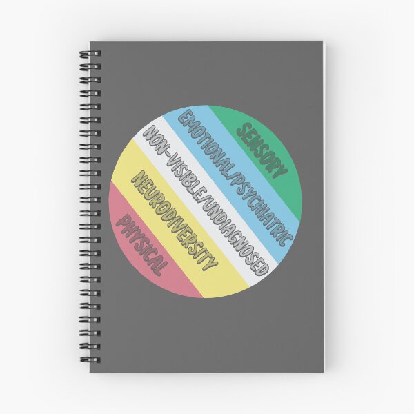 Item preview, Disability Pride Flag Circle designed and sold by Becky-Marie.