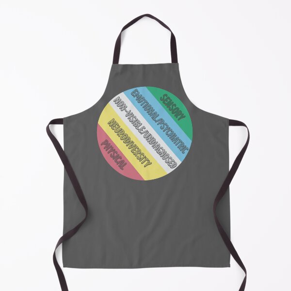 Item preview, Disability Pride Flag Circle designed and sold by Becky-Marie.