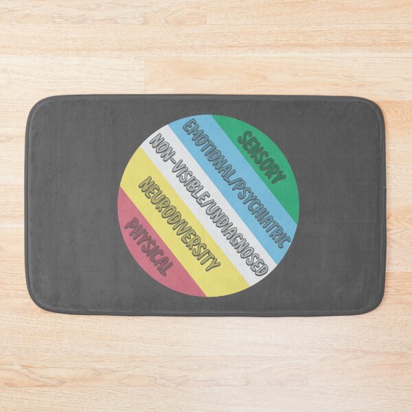 Item preview, Disability Pride Flag Circle designed and sold by Becky-Marie.