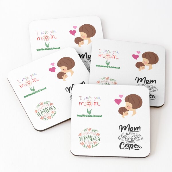 Item preview, i love you mom designed and sold by huape.