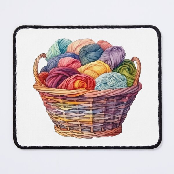 Item preview, Crochet's Best Gift Yarn Basket designed and sold by Stitch & Thread Studio.