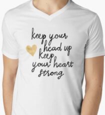 Keep Your Head Up Men's V-Neck T-Shirt