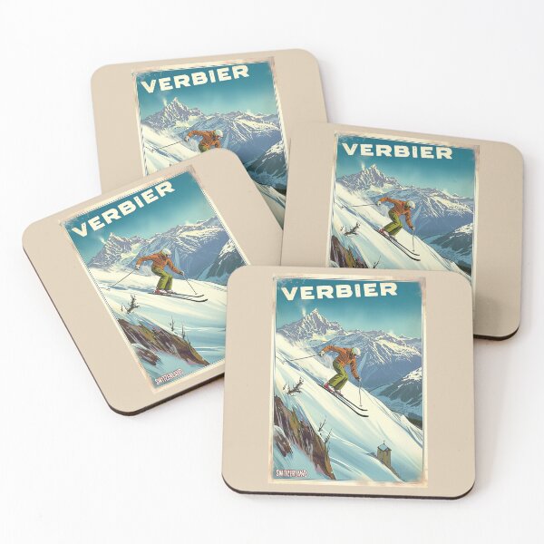 Item preview, Verbier Switzerland Ski designed and sold by StudioRedKoala.