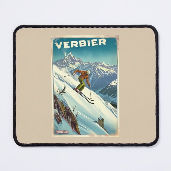 Item preview, Verbier Switzerland Ski designed and sold by StudioRedKoala.