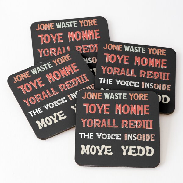 Item preview, Jone Waste Yore Toye Monme Yorall Rediii  designed and sold by FocusedPatterns.