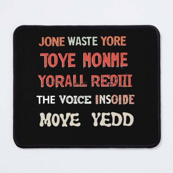 Item preview, Jone Waste Yore Toye Monme Yorall Rediii  designed and sold by FocusedPatterns.