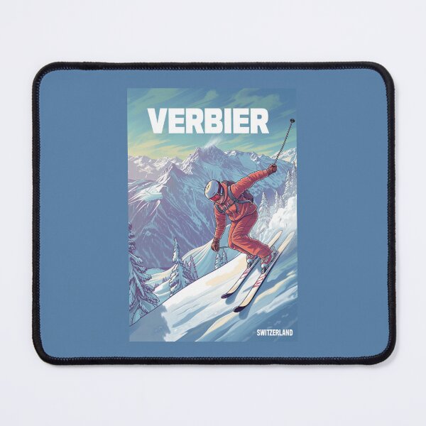 Item preview, Verbier Switzerland Ski designed and sold by StudioRedKoala.