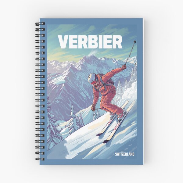 Item preview, Verbier Switzerland Ski designed and sold by StudioRedKoala.