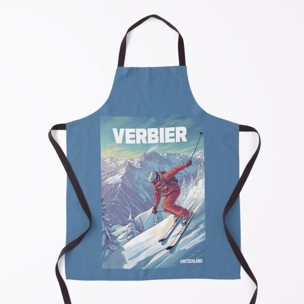Item preview, Verbier Switzerland Ski designed and sold by StudioRedKoala.