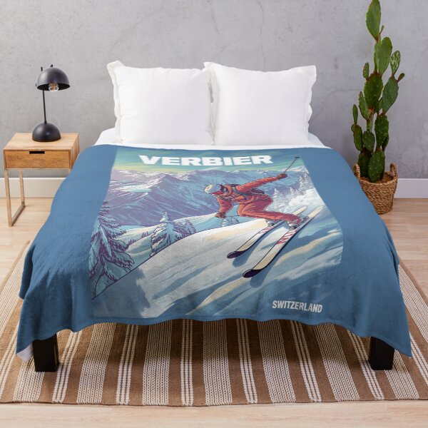 Item preview, Verbier Switzerland Ski designed and sold by StudioRedKoala.